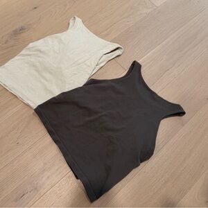 Set of 2 free people tanks